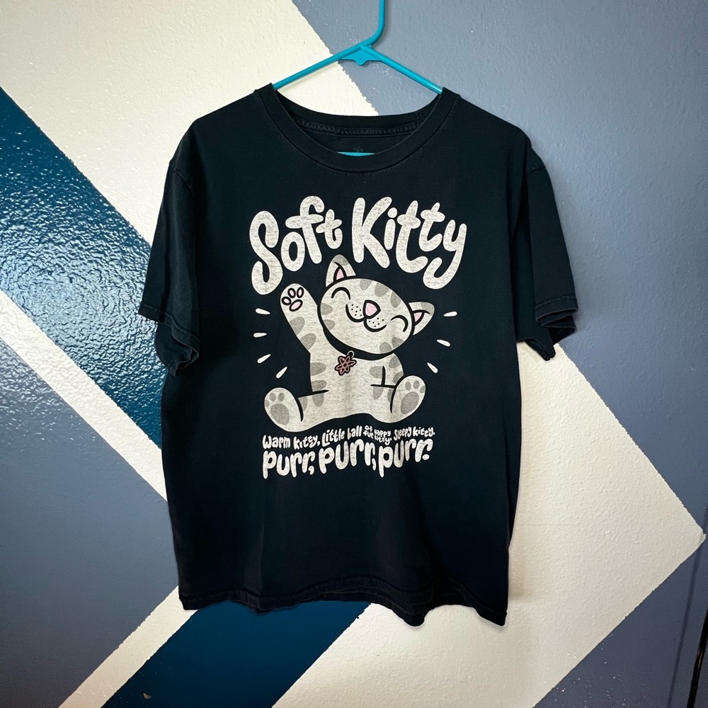 Soft kitty warm kitty little ball of fur happy kitty sleepy kitty purr purr purr